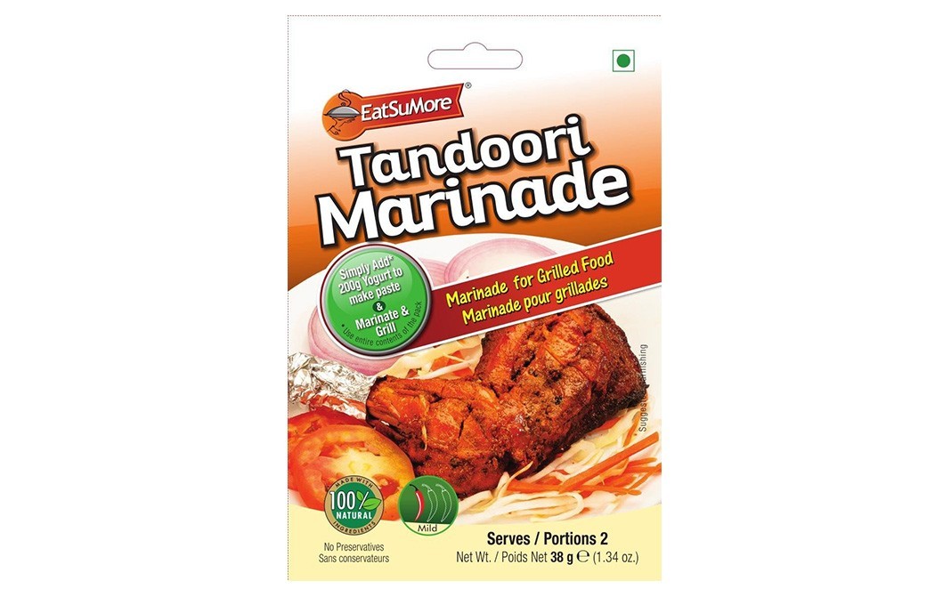 EatSuMore Tandoori Marinade    Pack  38 grams